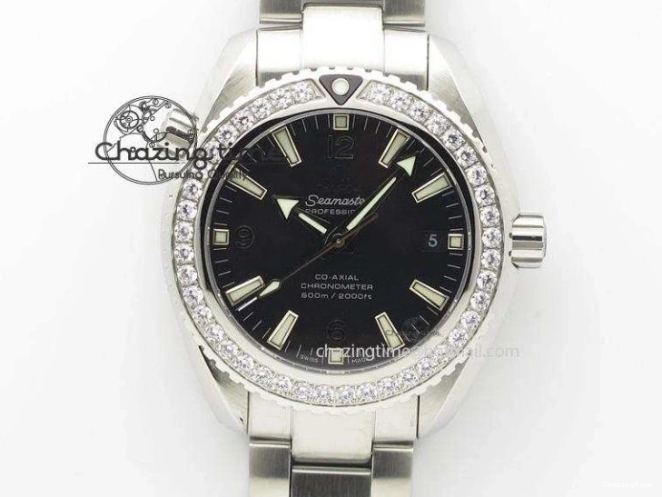 0316 Popular De Ville MK 1:1 Best Edition RG White Dial On Black Leather Asian Seagull T1701 (Sec@6) 8237